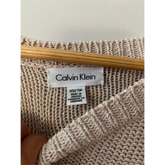 Beige Calvin Klein Sweater - Picture 3 of 5
